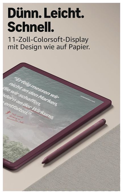 E-Reader 27,9 cm (11 Zoll) 64 GB  Kindle Scribe Colorsoft (Graphit) 