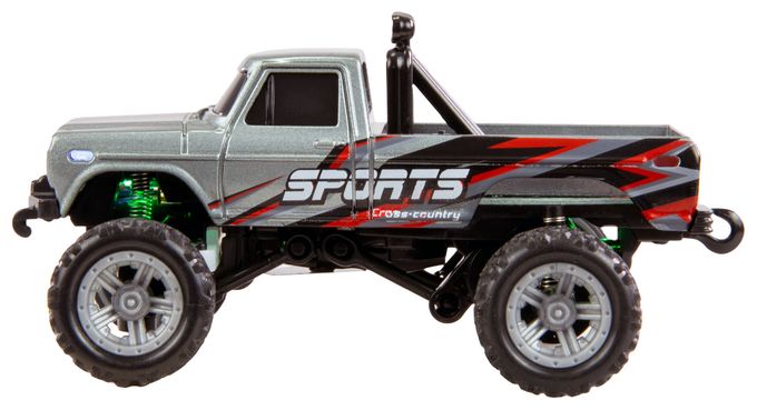 RC Monstertruck Die Cast grau 