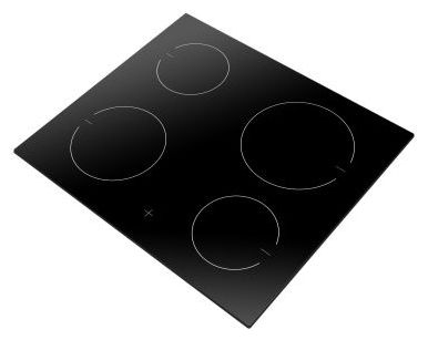 60 cm Glaskeramik Kochfeld/Herdplatte 4 Zone(n) EC744100C herdgebundenes 