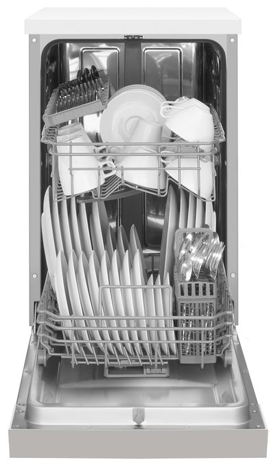 45 cm Geschirrspüler teilintegriert (ohne Front) Leise 9 Maßgedecke aquaStop Funktion EGSP569900E 