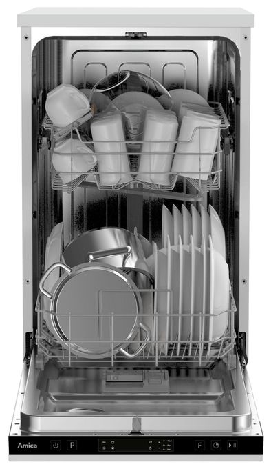 45 cm Geschirrspüler vollintegriert (ohne Front) leise 10 Maßgedecke aquaStop Funktion EGSPV 580 490 