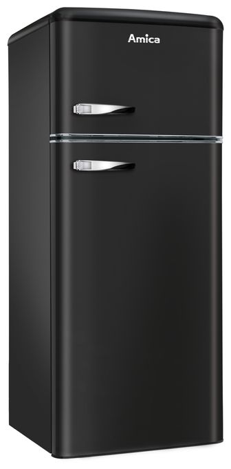162 l / 44 l Kühl-Gefrierkombi freistehend 180 kWh Jahr  KGC15637MS (Schwarz) 