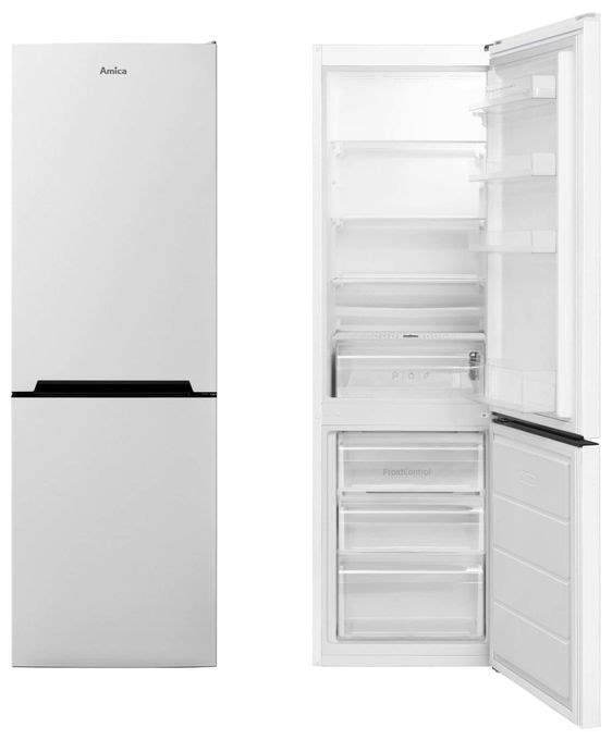 183 l / 84 l Kühl-Gefrierkombi freistehend 222 kWh Jahr  KGCL387115W (Weiß) 