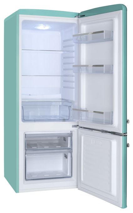147 l / 44 l Kühl-Gefrierkombi freistehend NoFrost 181 kWh Jahr  KGCR384150T (Blau) 