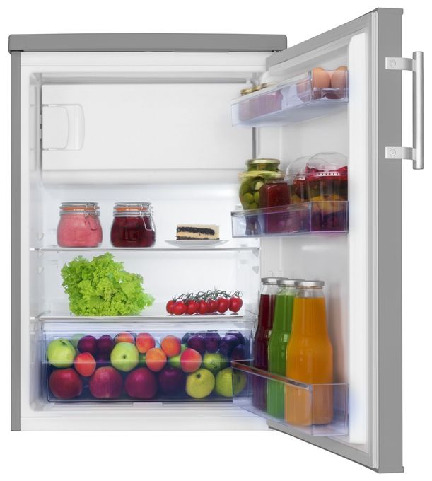 136 l / 117 l Tischkühlschrank EEK: D 118 kWh Jahr  KS361115E (Edelstahl) 