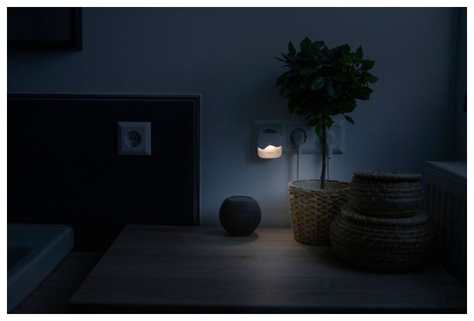 LED Warmweiß (3000K) Warmweiß AC NL10AC Nachtlicht 