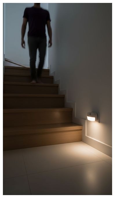 LED Kaltweiße, Warmweiß, Naturweiß AC NL30AC Sensor-Nachtlicht 
