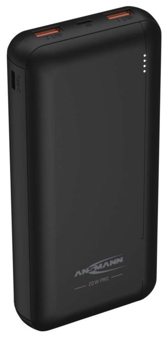 20000 mAh Powerbank Micro-USB + USB Type-C  PB320PD (Schwarz) 