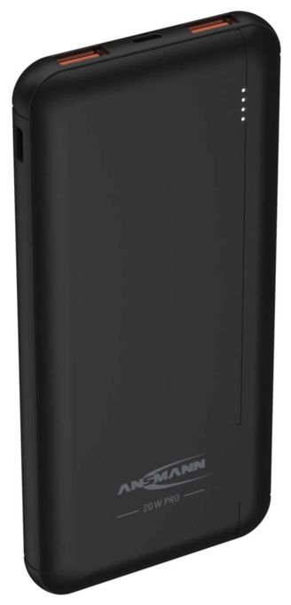 10000 mAh Powerbank Micro-USB + USB Type-C  PB320PD (Schwarz) 