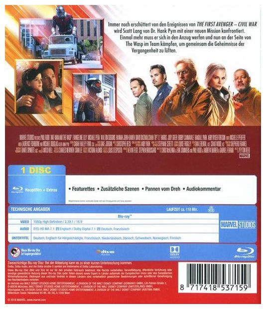 Ant-Man and the Wasp (Blu-Ray) 