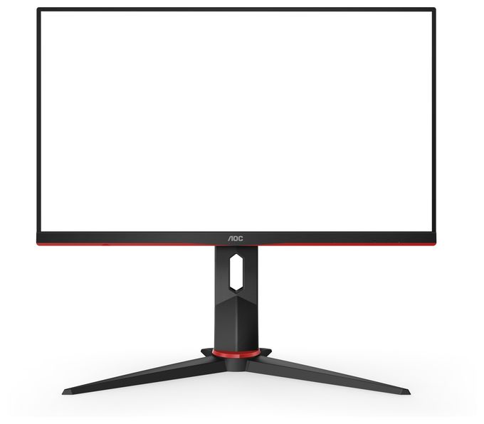 Full HD Monitor 60,5 cm (23.8 Zoll) 16:9 4 ms 300 cd/m²  24G2SPU/BK (Schwarz, Rot) 
