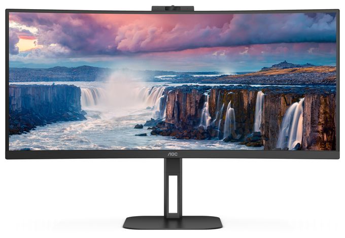 Quad HD Monitor 86,4 cm (34 Zoll) 21:9 4 ms 300 cd/m²  CU34V5CW/BK (Schwarz) 