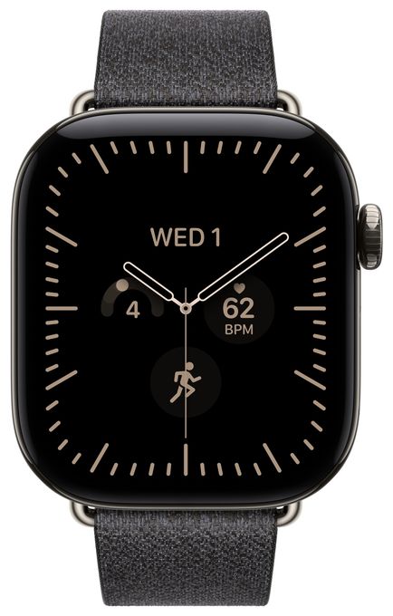 42 mm Armband mit Moderner Schließe Navyblau - Medium 