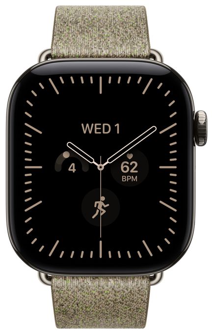 42 mm Armband mit Moderner Schließe Salbei - Large 