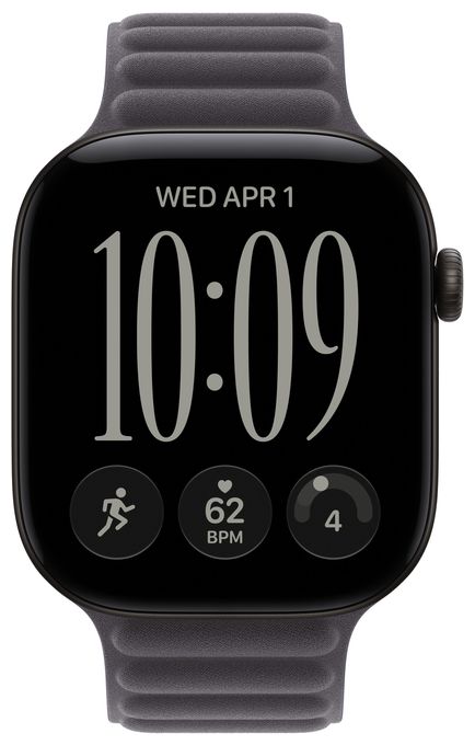 46 mm Armband mit Magnetverschluss Mitternacht - S/M 
