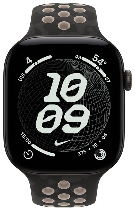 46 mm Nike Sportarmband After Dark Black - M/L 