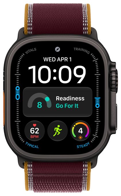 49 mm Trail Loop Burgunder – M/L – Titan Schwarz 