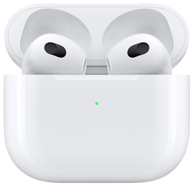 In-Ear Bluetooth Kopfhörer kabellos 6 h Laufzeit IPX4  AirPods (3.Gen) (Weiß) 