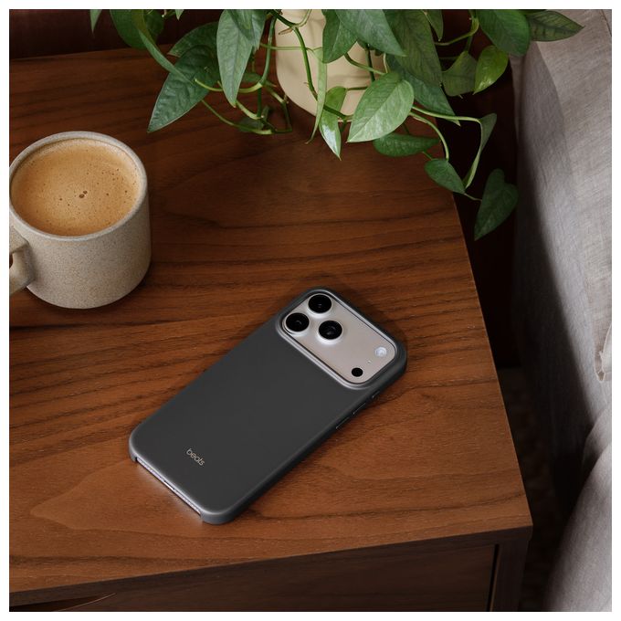 Cover für Apple iPhone 17 Pro Max  Beats Case mit MagSafe (Granit, Grau) 