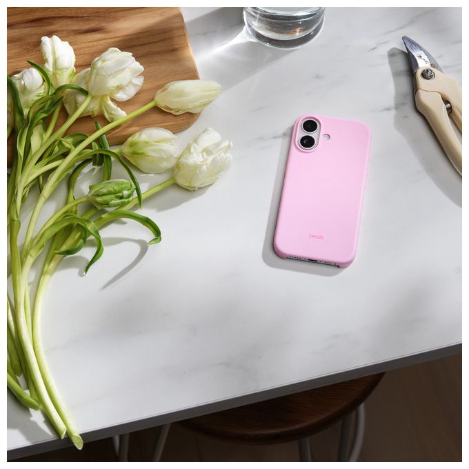 Cover für Apple iPhone 17  Beats Case mit MagSafe (Pink) 