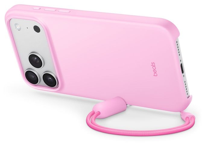 Cover für Apple iPhone 17 Pro Max  Beats Kickstand Case mit MagSafe (Pink) 