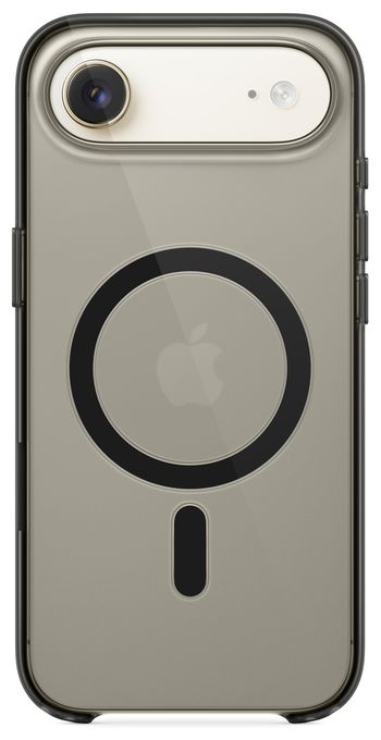 Cover für Apple iPhone Air (Schwarz, Durchscheinend) Case mit MagSafe 