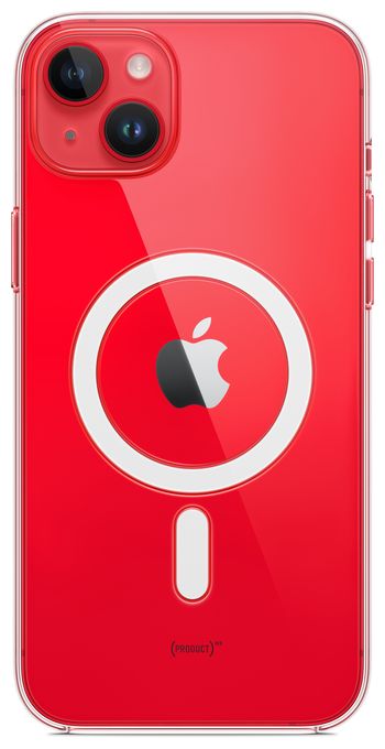 Cover für Apple iPhone 14 Plus  Clear Case mit MagSafe (Transparent) 