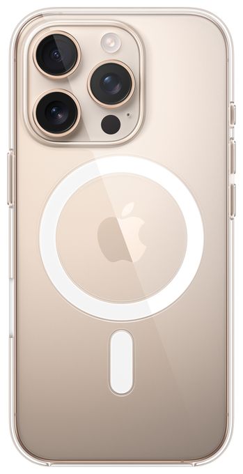 Cover für Apple iPhone 16 Pro  Clear Case mit MagSafe (Transparent) 