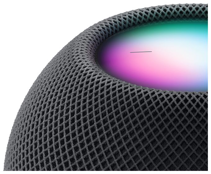 Wlan Lautsprecher mit Bluetooth Apple Siri  HomePod mini (Grau) 