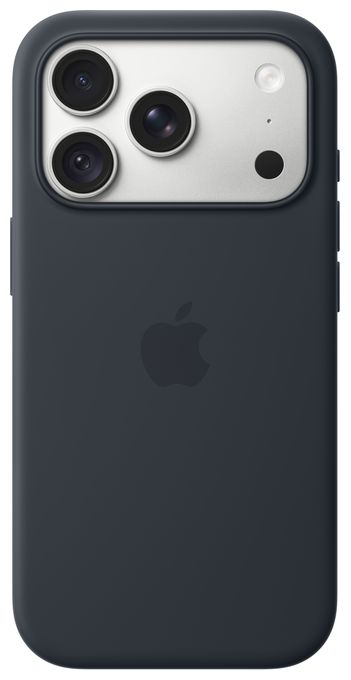 iPhone 18 Pro Silikon Case mit MagSafe - Navyblau 