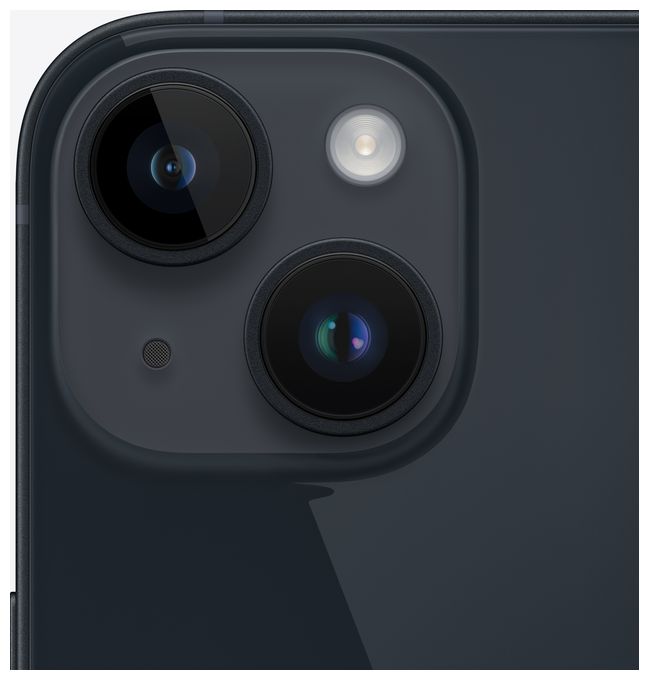 iPhone 14 5G Smartphone 15,5 cm (6.1 Zoll) 256 GB IOS 12 MP Dual Kamera Dual Sim (Midnight) 
