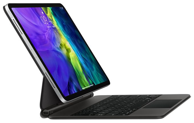 für Apple iPad Pro 11" (4th generation) iPad Pro 11" (3rd generation) iPad Pro 11" (2nd generation) iPad Pro 11" (1st generation) iPad Air (5th generation) iPad Air (4th generation) bis 27,9 cm (11")  Magic Keyboard (Schwarz) 