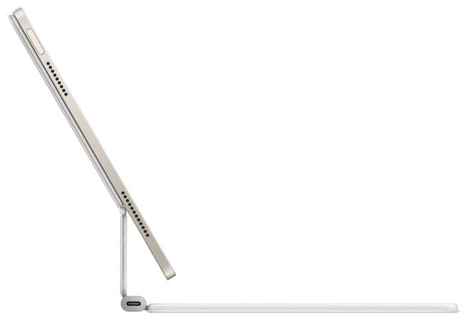 für Apple iPad Air 11-inch (M3) iPad Air 11-inch (M2) iPad Air (5th generation) iPad Air (4th generation) bis 27,9 cm (11")  Magic Keyboard (Weiß) 