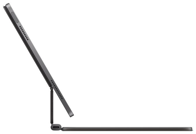 für Apple iPad Air 11-inch (M3) iPad Air 11-inch (M2) iPad Air (5th generation) iPad Air (4th generation) bis 27,9 cm (11")  Magic Keyboard (Schwarz) 