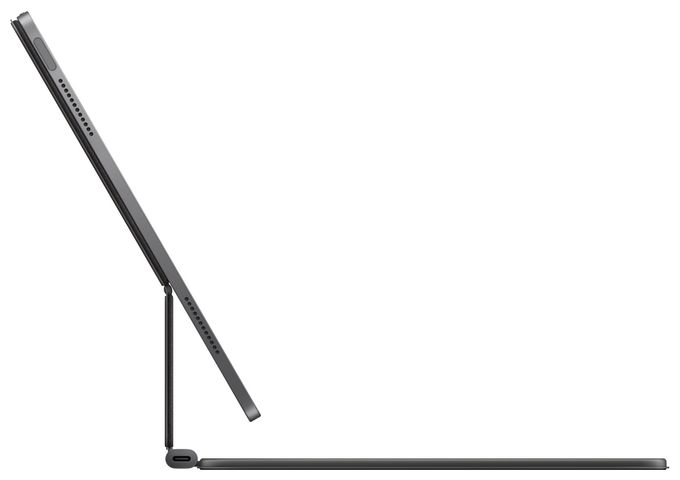 für Apple iPad Air 13" (M3) iPad Air 13" (M2) bis 33 cm (13")  Magic Keyboard (Schwarz) 
