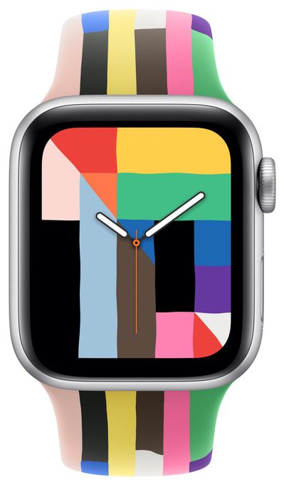 Armband M/L Apple Watch Models 38mm 40mm 41mm  MFFQ4ZM/A (Mehrfarbig) 