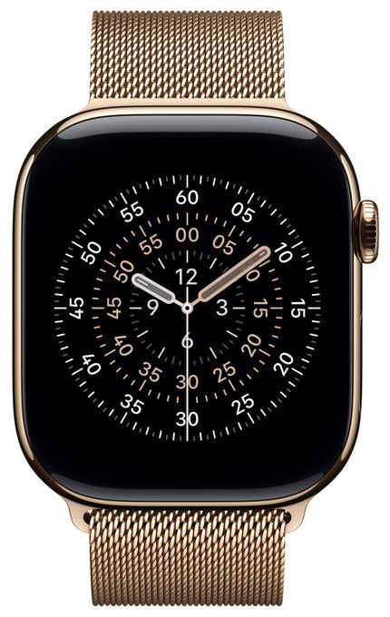 Armband S/M 46 mm Apple Watch 44/45/46/49mm  MGJ44ZM/A (Gold) 