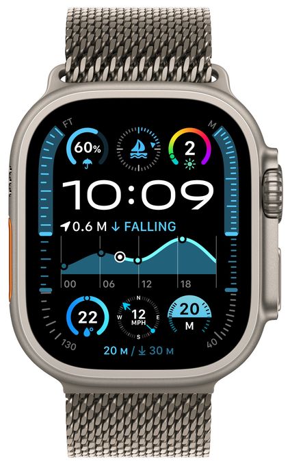 Armband S Apple Watch Models 44mm 45mm 46mm 49mm  MXKC3ZM/A (Titan) 