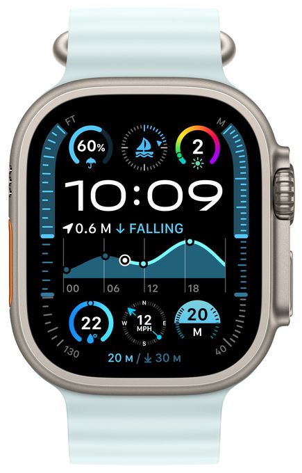 Armband Apple Watch Models 44mm 45mm 46mm 49mm  MXTF3ZM/A (Blau) 