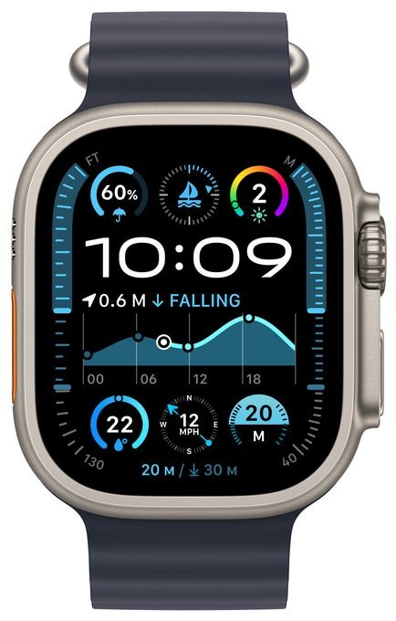 Armband Apple Watch Models 44mm 45mm 46mm 49mm  MXTJ3ZM/A (Navy) 