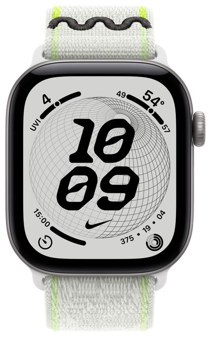 Armband  Watch 38mm / 40mm / 41mm / 42mm  Nike Sport Loop (Weiß) 
