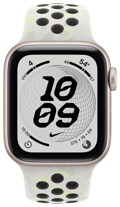 Armband M/L Watch 38mm/40mm/41mm  Nike Sportarmband (Weiß) 