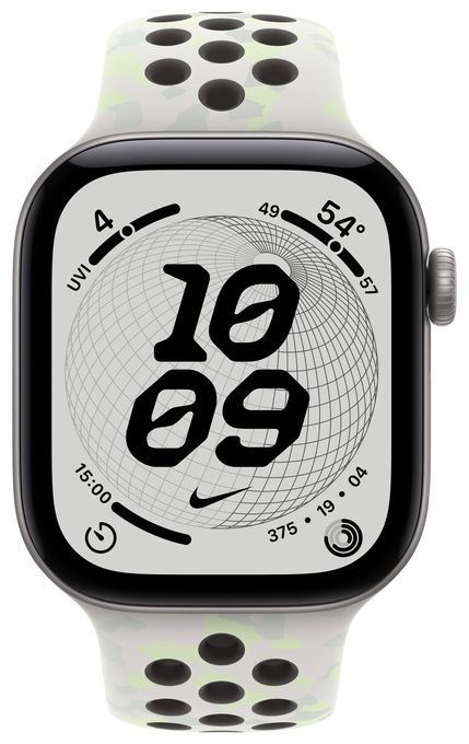 Armband M/L Watch 38mm/40mm/41mm/42mm  Nike Sportarmband (Weiß) 