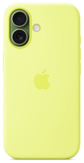 Cover für Apple iPhone 17  Silikon Case mit MagSafe (Gelb) 