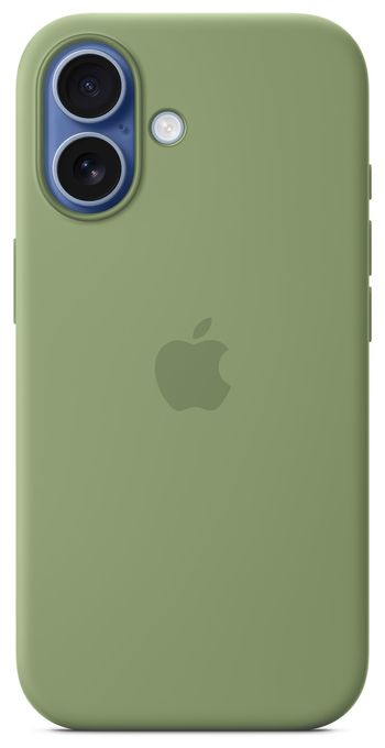Cover für Apple iPhone 17  Silikon Case mit MagSafe (Grün) 