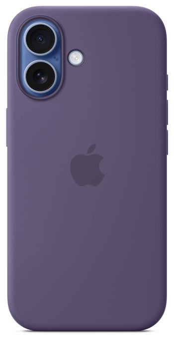 Cover für Apple iPhone 17  Silikon Case mit MagSafe (Violett) 