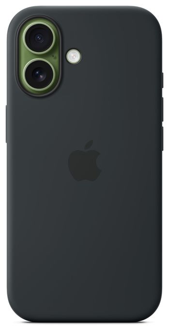 Cover für Apple iPhone 17  Silikon Case mit MagSafe (Schwarz) 