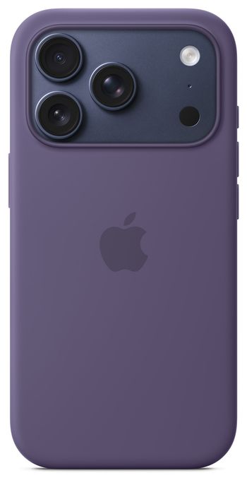 Cover für Apple iPhone 17 Pro  Silikon Case mit MagSafe (Violett) 