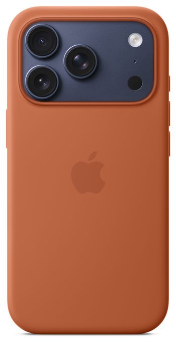 Cover für Apple iPhone 17 Pro  Silikon Case mit MagSafe (Terrakotta) 