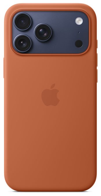 Cover für Apple iPhone 17 Pro Max  Silikon Case mit MagSafe (Terrakotta) 